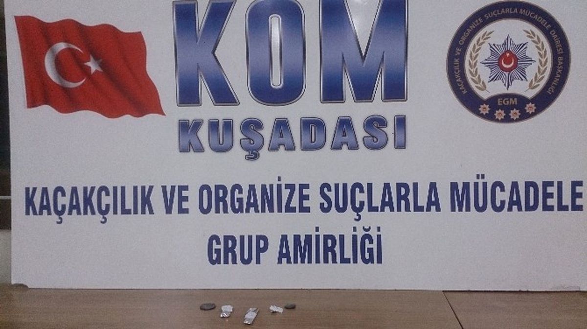 Kuşadası\'nda Uyuşturucu Operasyonu