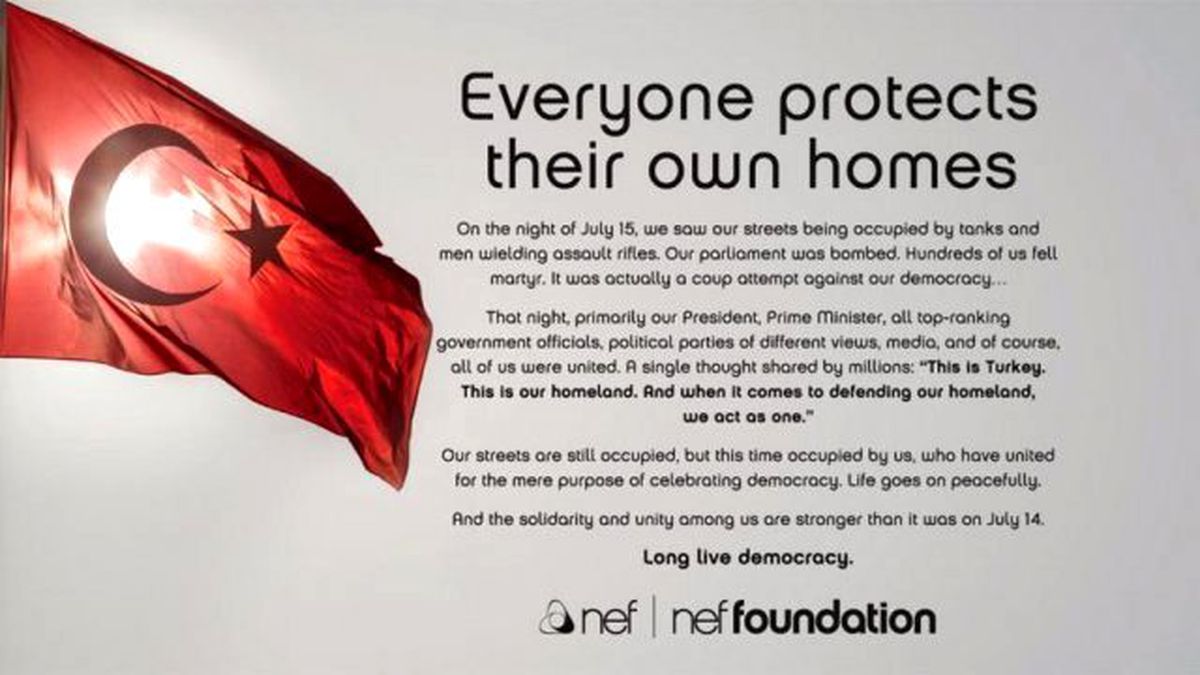 Türk İnşaat Devinden New York Times'a Demokrasi İlanı