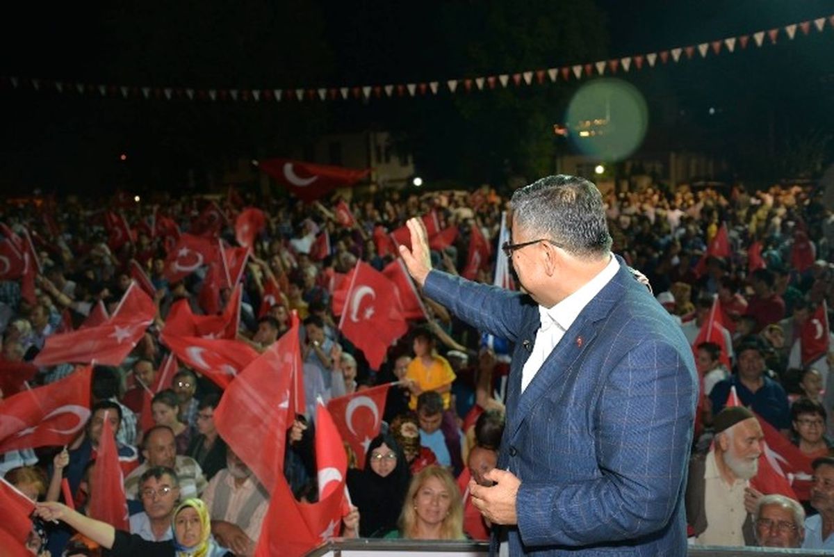 Bilecik\'te Demokrasi Nöbeti Sürüyor