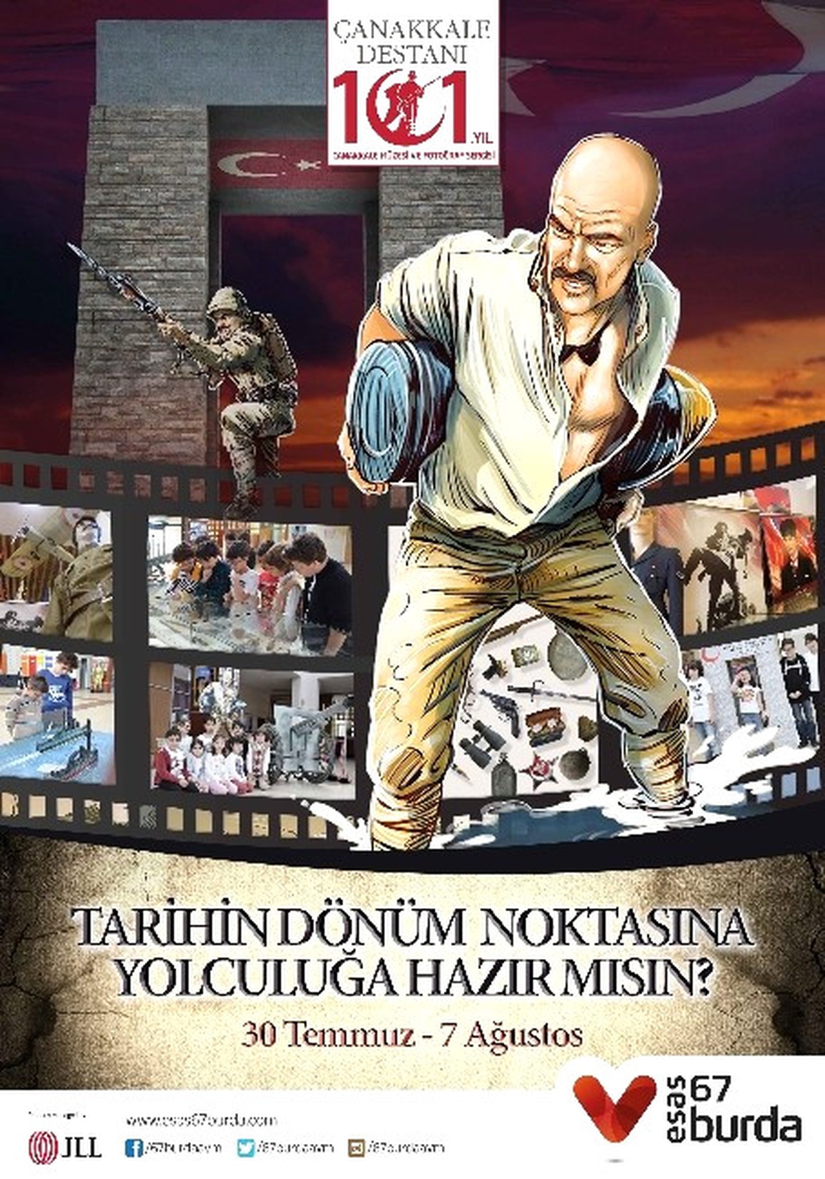 Çanakkale Müzesi ve Fotoğraf Sergisi Zonguldak\'ta