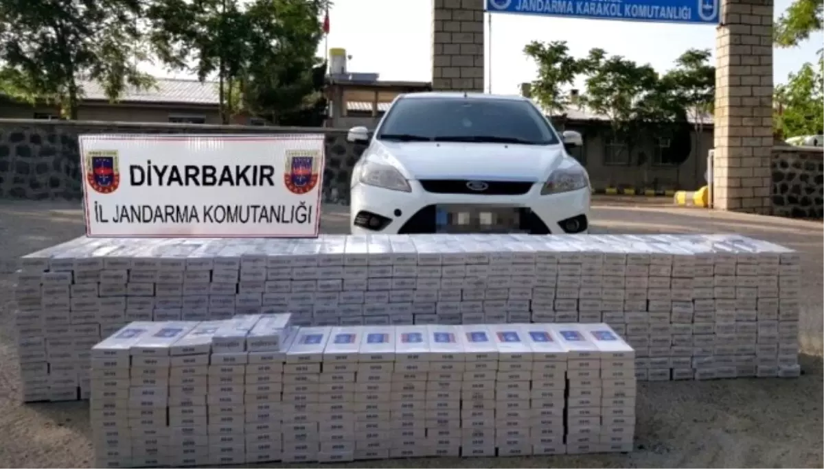 Diyarbakır\'da 13 Bin 500 Paket Kaçak Sigara Ele Geçirildi