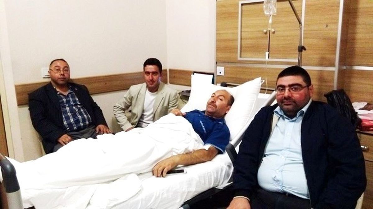 Kkdgc Başkanı Daşdelen\'den Çapanoğlu\'na Geçmiş Olsun Ziyareti