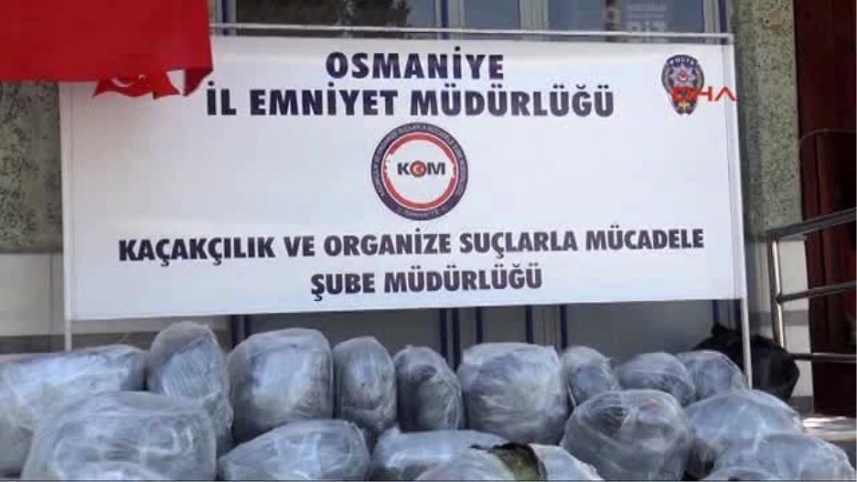 Osmaniye Polisin Şüphelendiği Araçtan 233 Kilo Esrar Çıktı