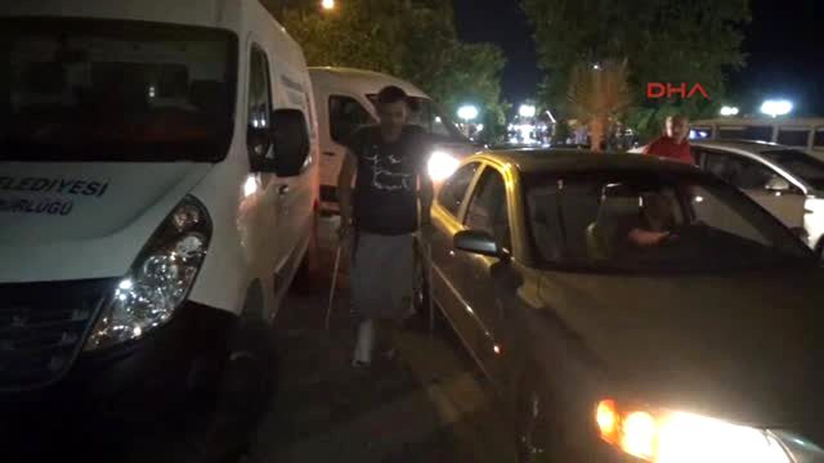 Zonguldak Darbe Gazisi \'Demokrasi Nöbeti\'nde