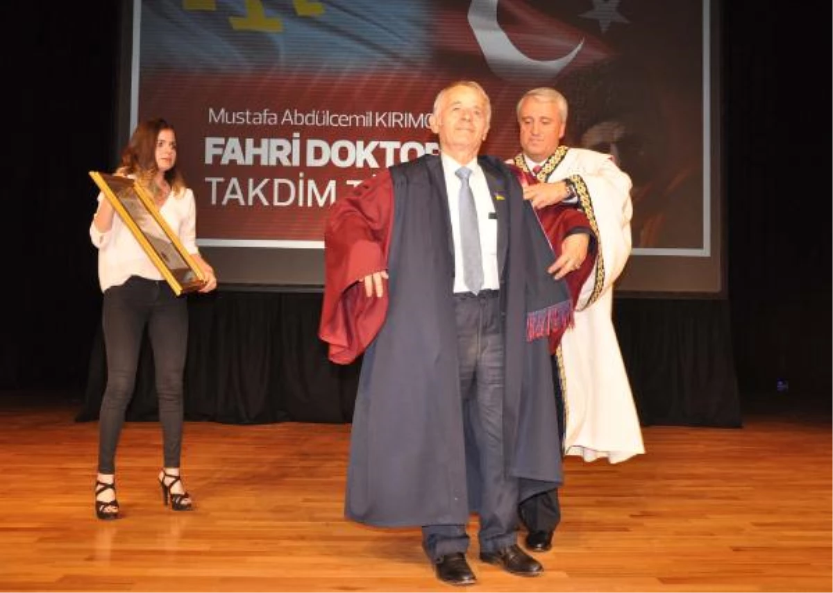 Kırımoğlu\'na Fahri Doktora