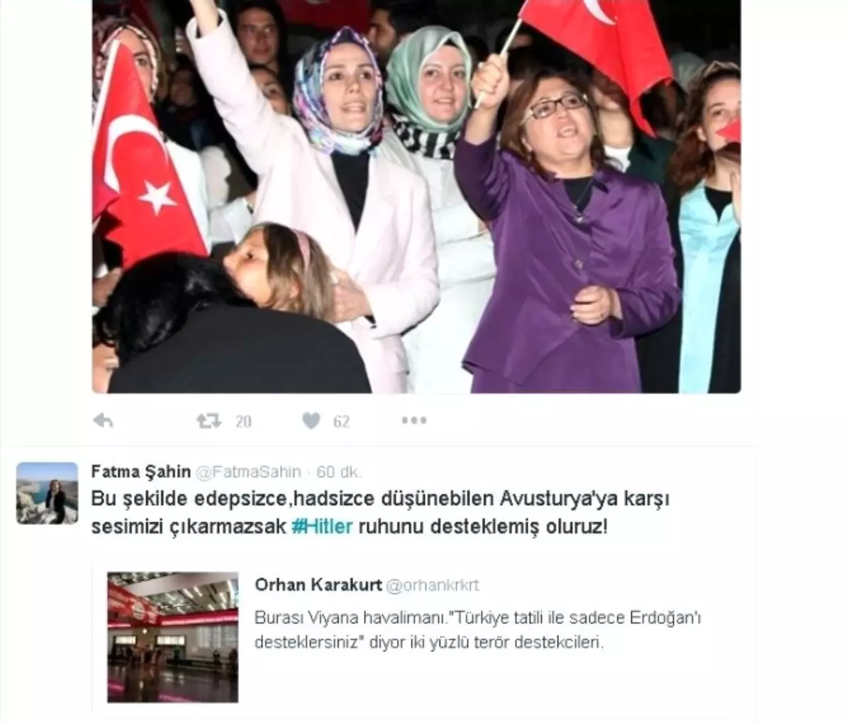 Gaziantep Büyükşehir Belediye Başkanı Fatma Şahin\'den Avusturya\'ya Tepki