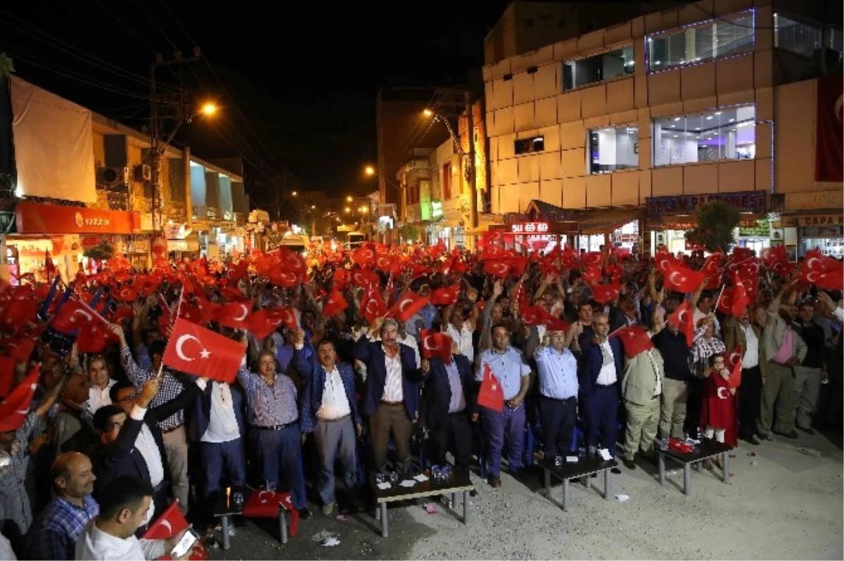 Haliliye Belediyesinden Viranşehir\'de Demokrasi Nöbeti