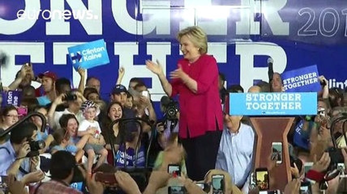 Hillary Clinton: "Donald Trump\'ın Amerika Tahayyülünü Kabul Edemem, Çok Kaba"