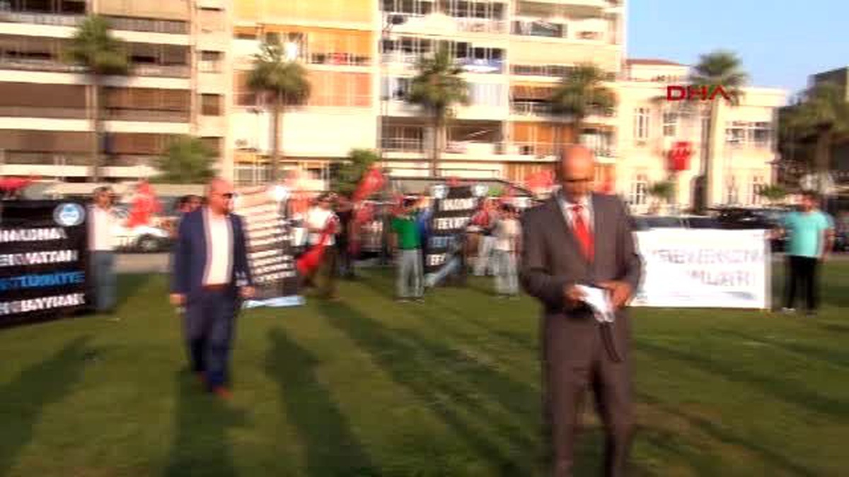 İzmir - Ergenekon Ocakları\'ndan Demokrasi Nöbetine Destek