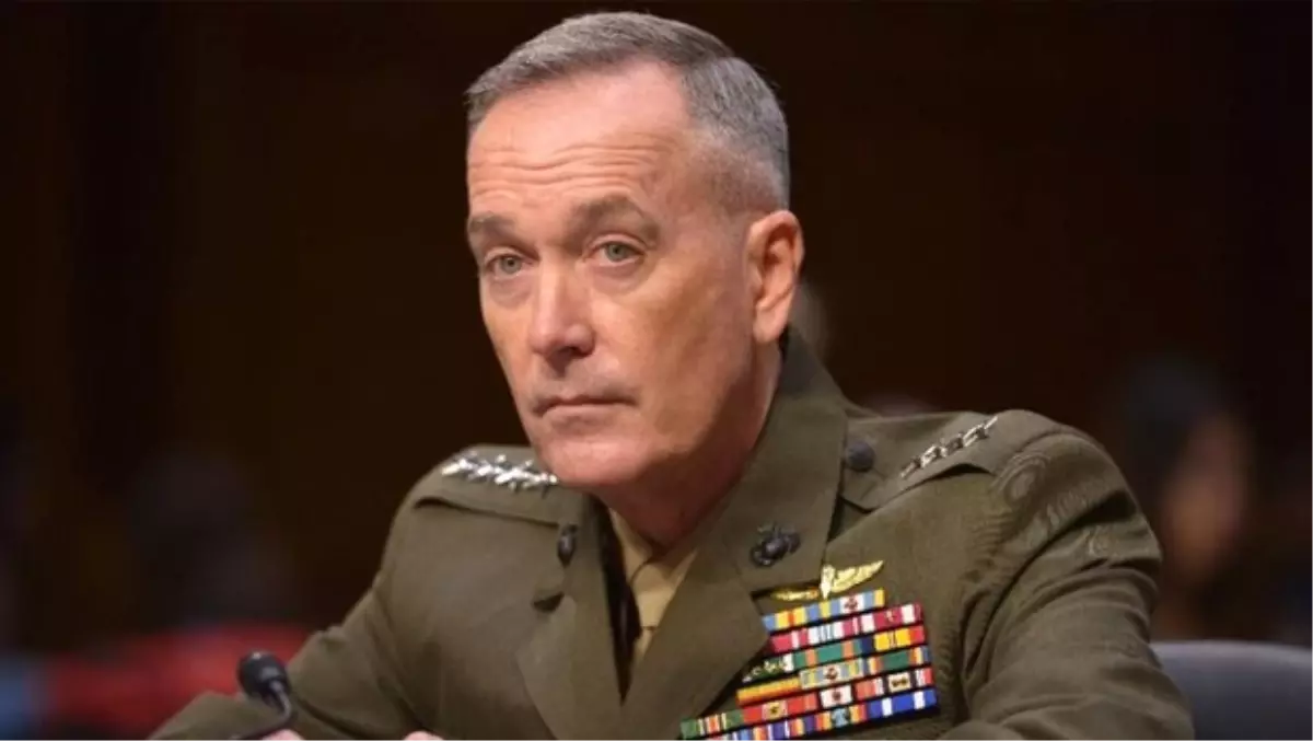 ABD Genelkurmay Başkanı Joseph Dunford Türkiye\'de