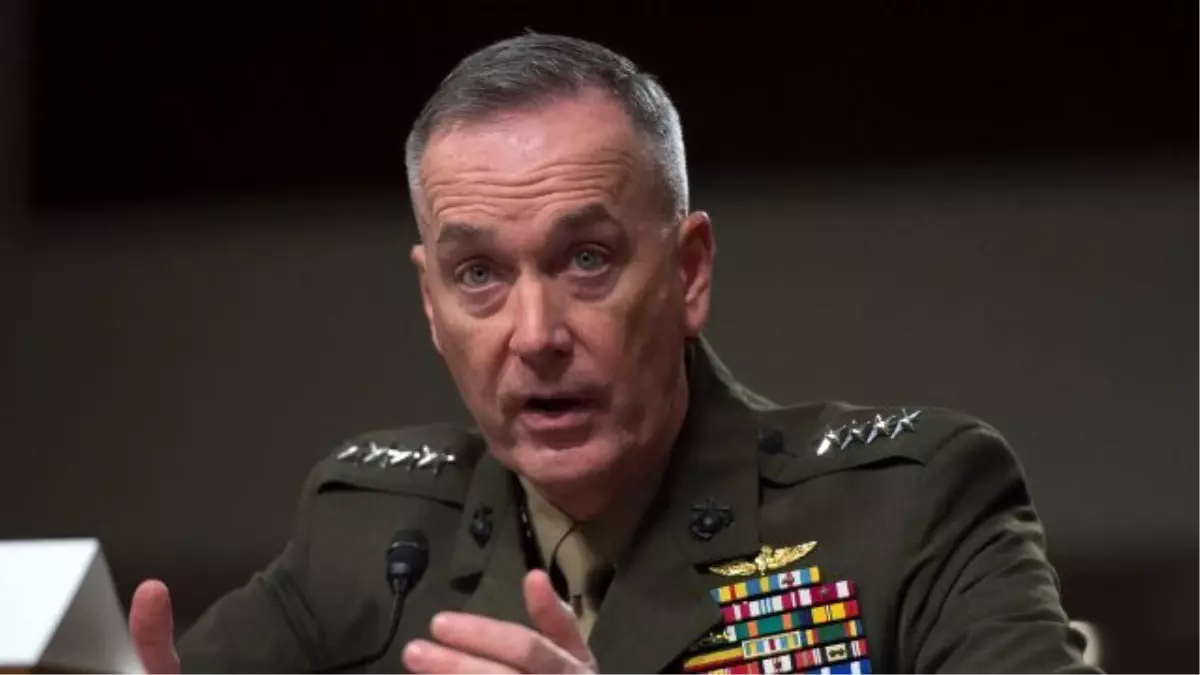 ABD Genelkurmay Başkanı Joseph Dunford Türkiye\'de