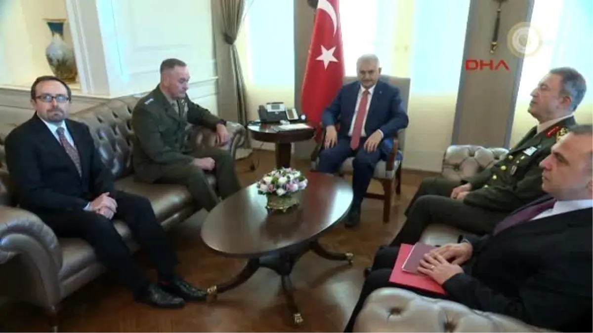 Başbakan Yıldırım, ABD Genelkurmay Başkanı Dunford\'ı Kabul Etti