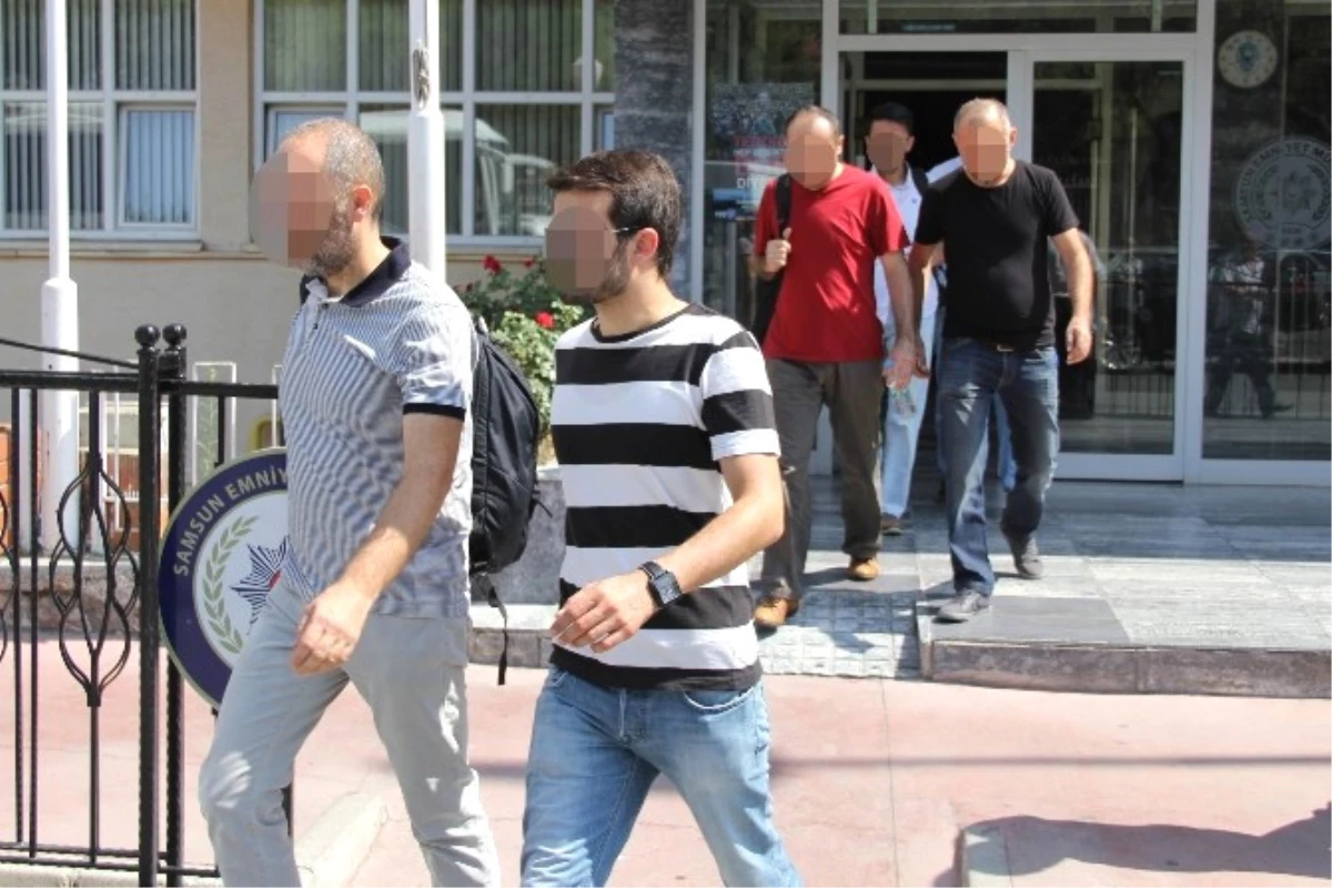 Samsun\'da Fetö Operasyonunda 5 Öğretmen Tutuklandı