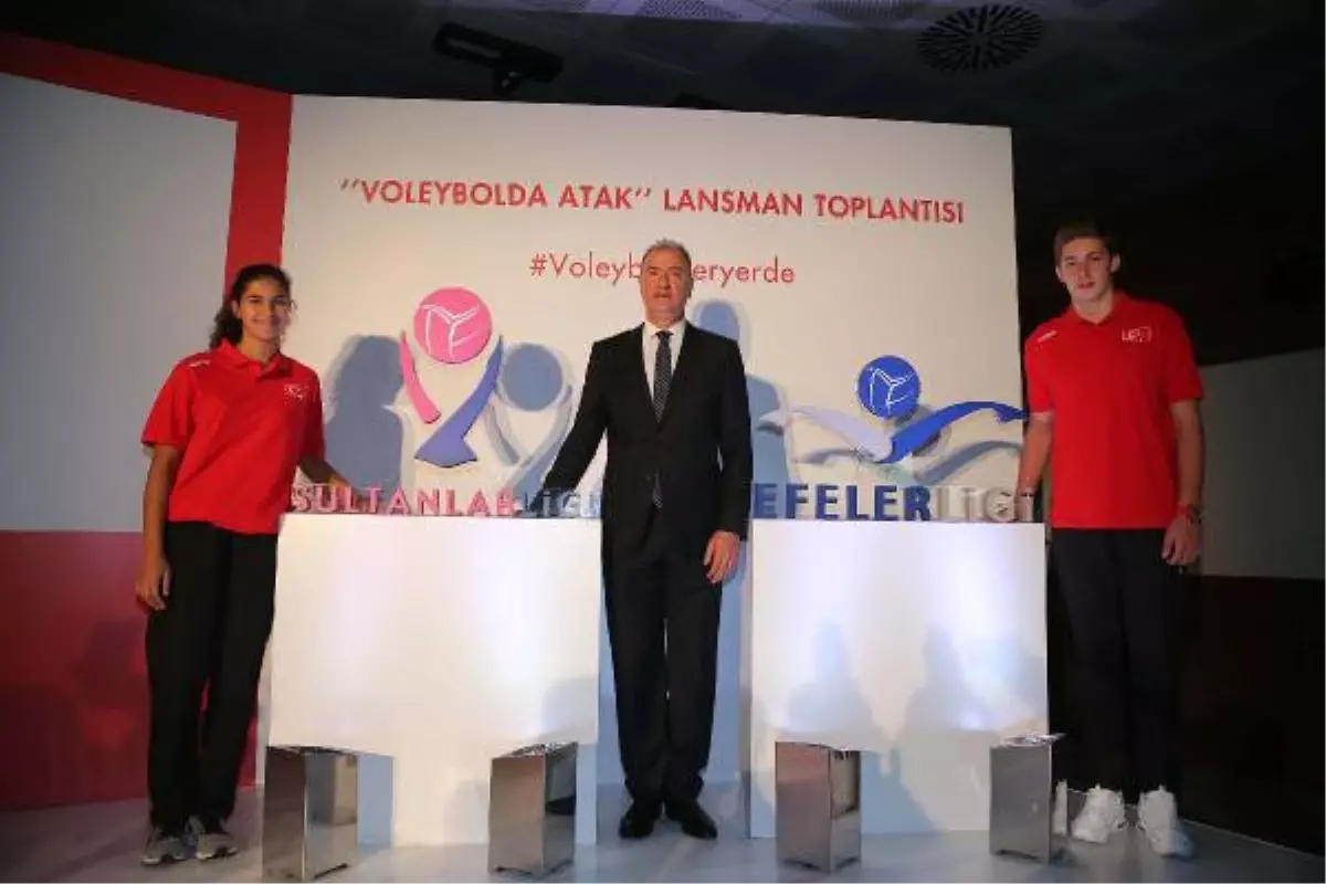 Voleybol Liglerinin Yeni İsimleri ve Logoları Tanıtıldı