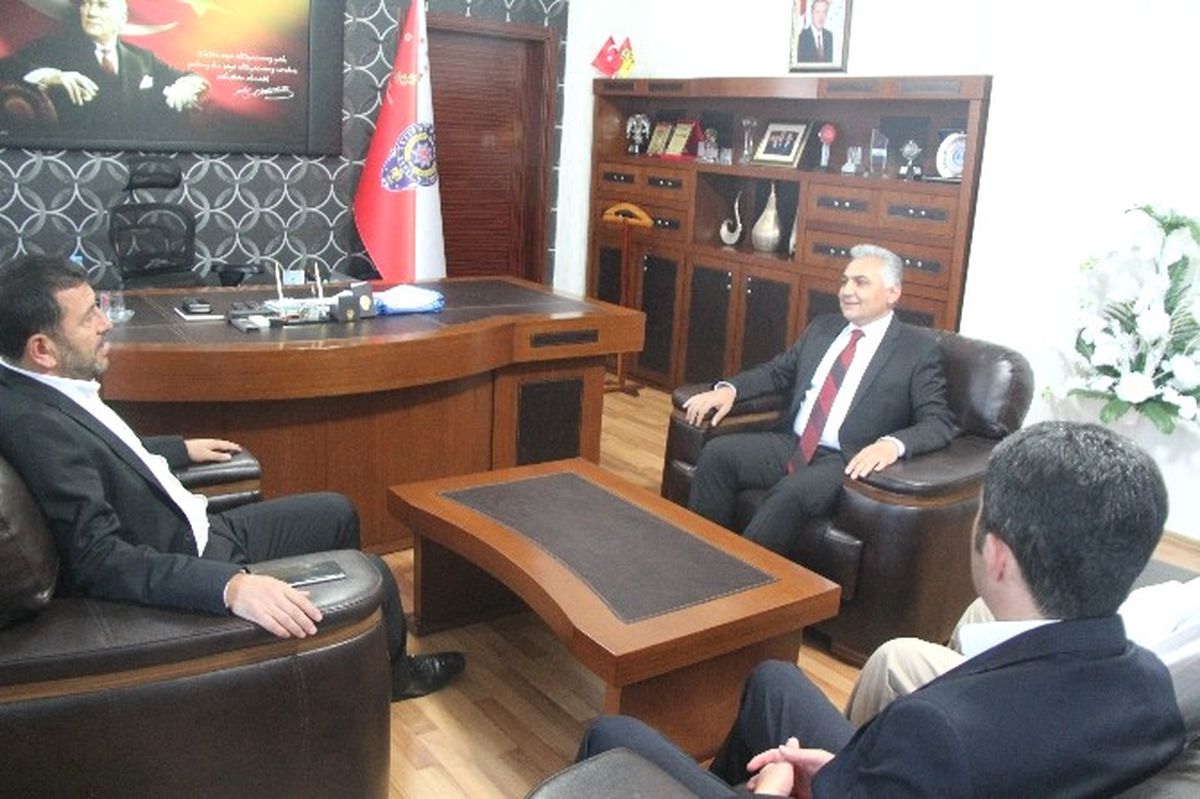 Ağbaba\'dan Malatya Emniyetine Ziyaret