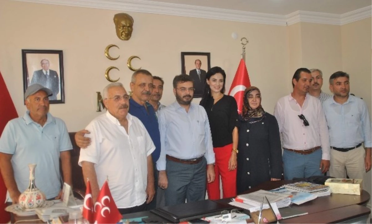 Aydın AK Parti\'den Direnişe Destek Veren MHP ve CHP\'ye Teşekkür Ziyareti