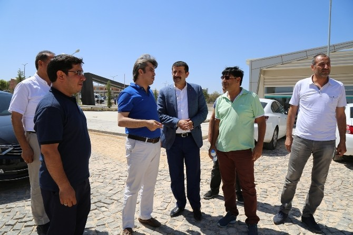 Belediye Başkanı Çalışmaları Yerinde İnceledi