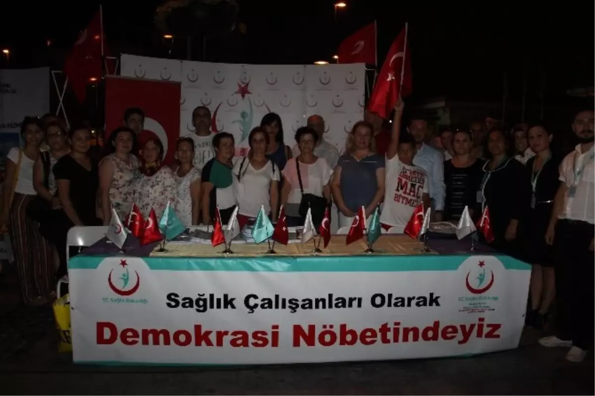 Çanakkale\'de Demokrasi Nöbeti Devam Ediyor