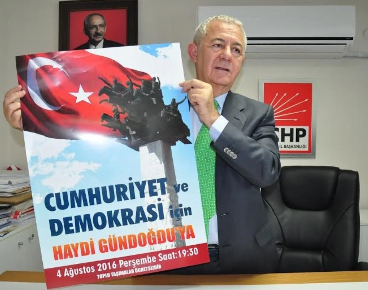 CHP\'nin Mitingine AK Parti ve Hdp de Katılıyor
