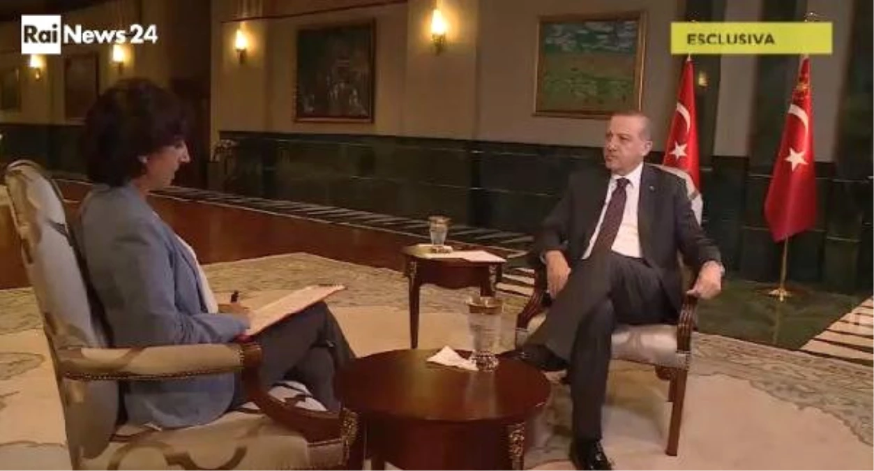 Cumhurbaşkanı Erdoğan İtalyan Kanalına Konuştu