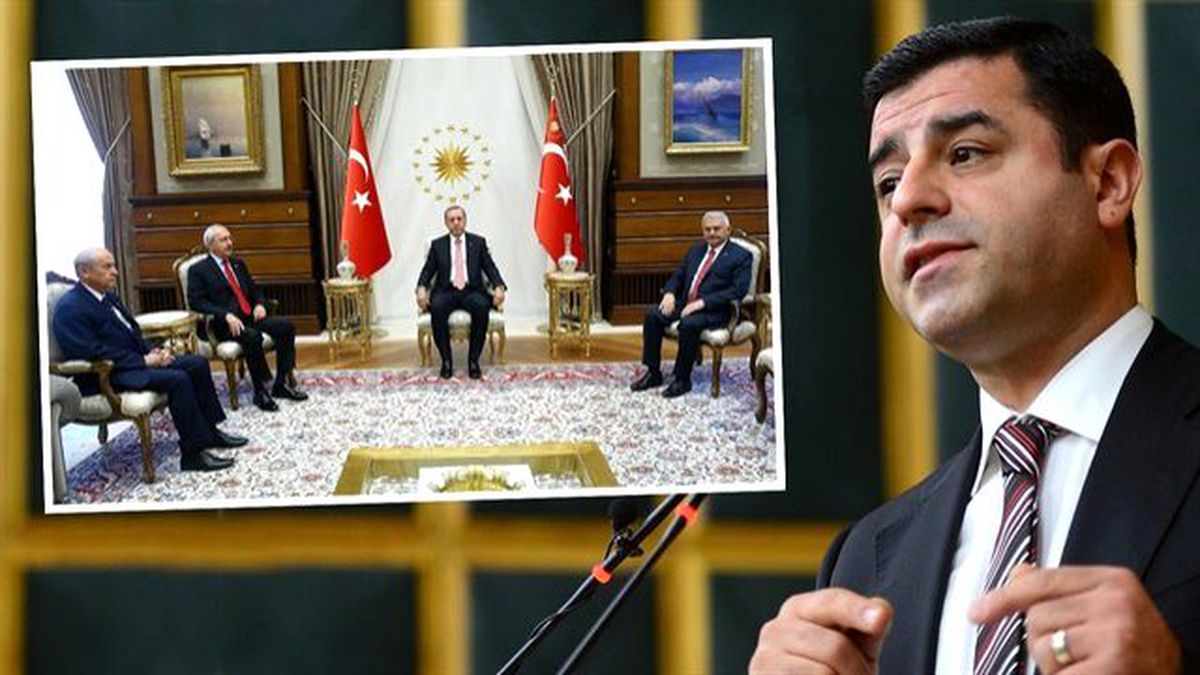 Demirtaş Partilerin Diyalog Sürecini Hazmedemedi: Tek Ampul Olmak İstiyorlar