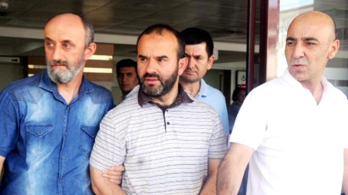 Trabzon\'da 10 Gün Önce Yakalanan ve Fetö\'nün Sağ Kolu Olduğu İddia Edilen Davut Hancı Çıkartıldığı...