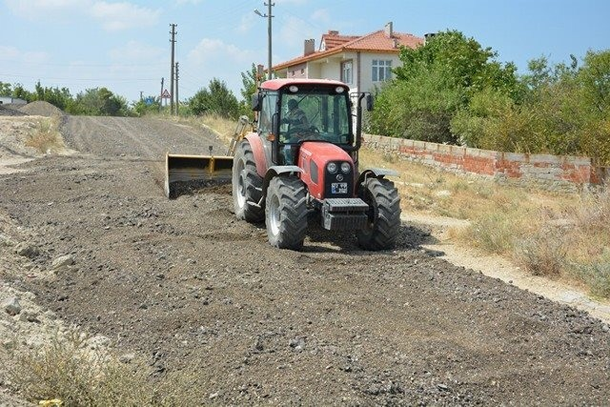 İpsala\'da Yol Çalışmaları