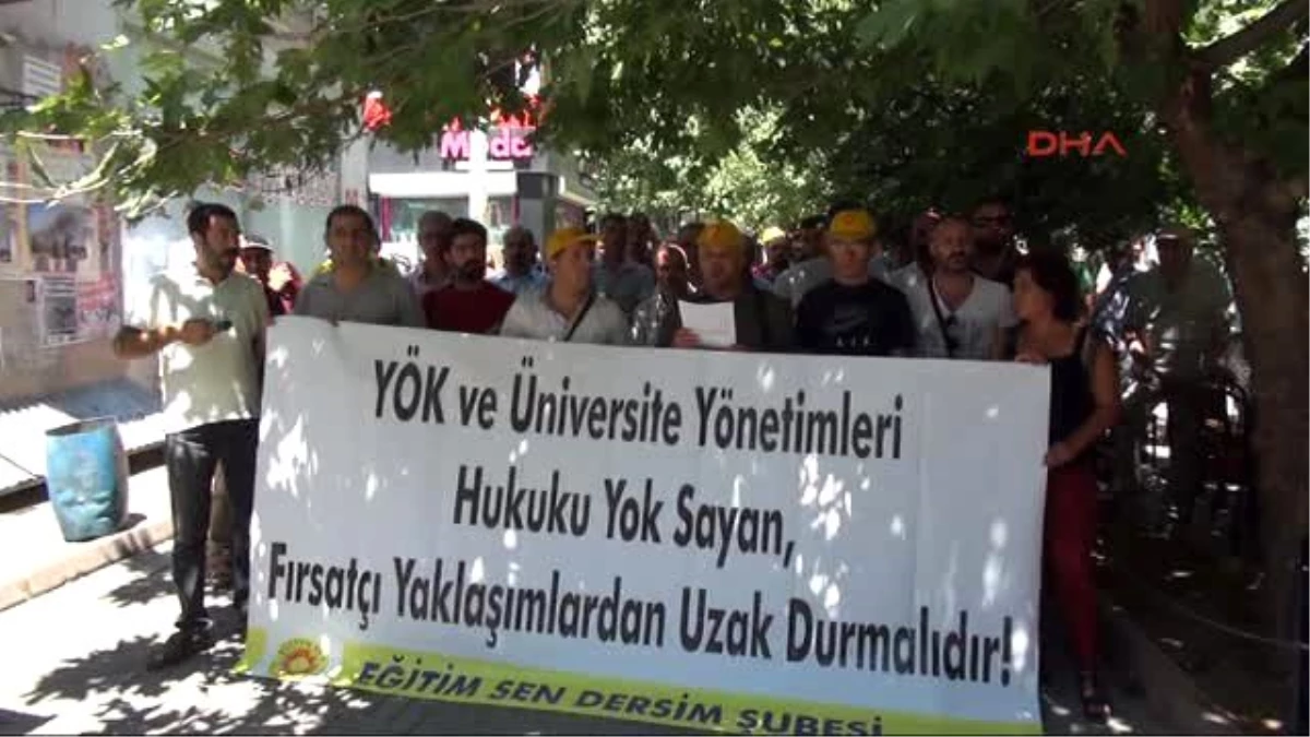 Tunceli\'de Üniversitesi\'nde 2 Akademisyen Fetö Soruşturmasından Açığa Alındı