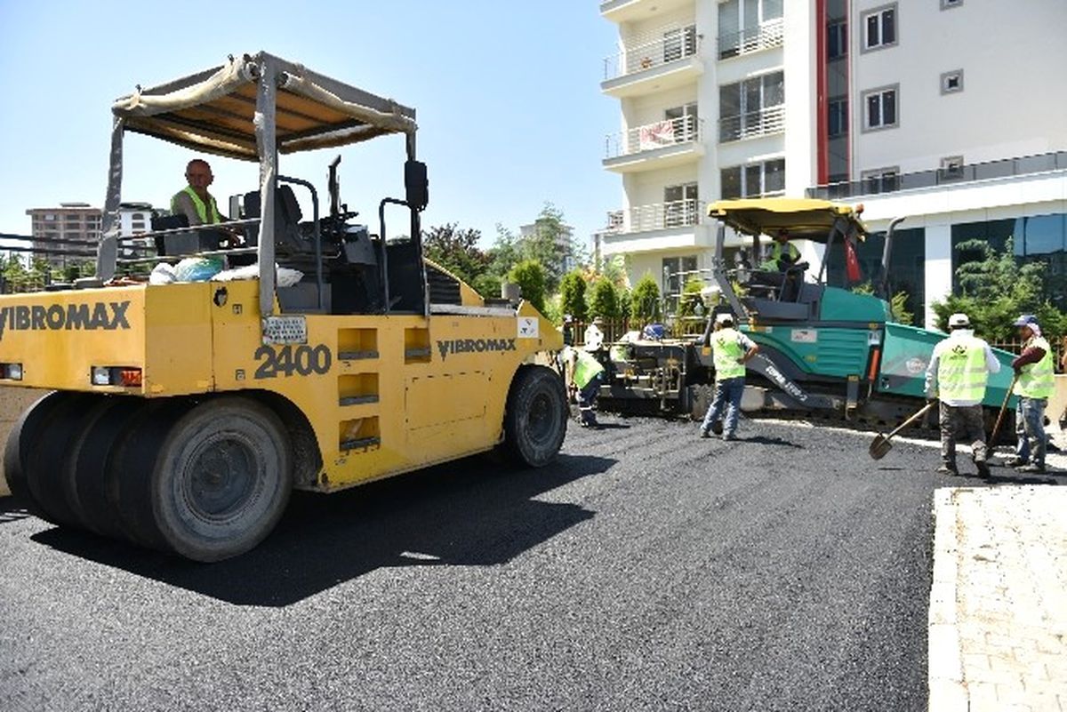 Altınordu\'da Asfalt Çalışması