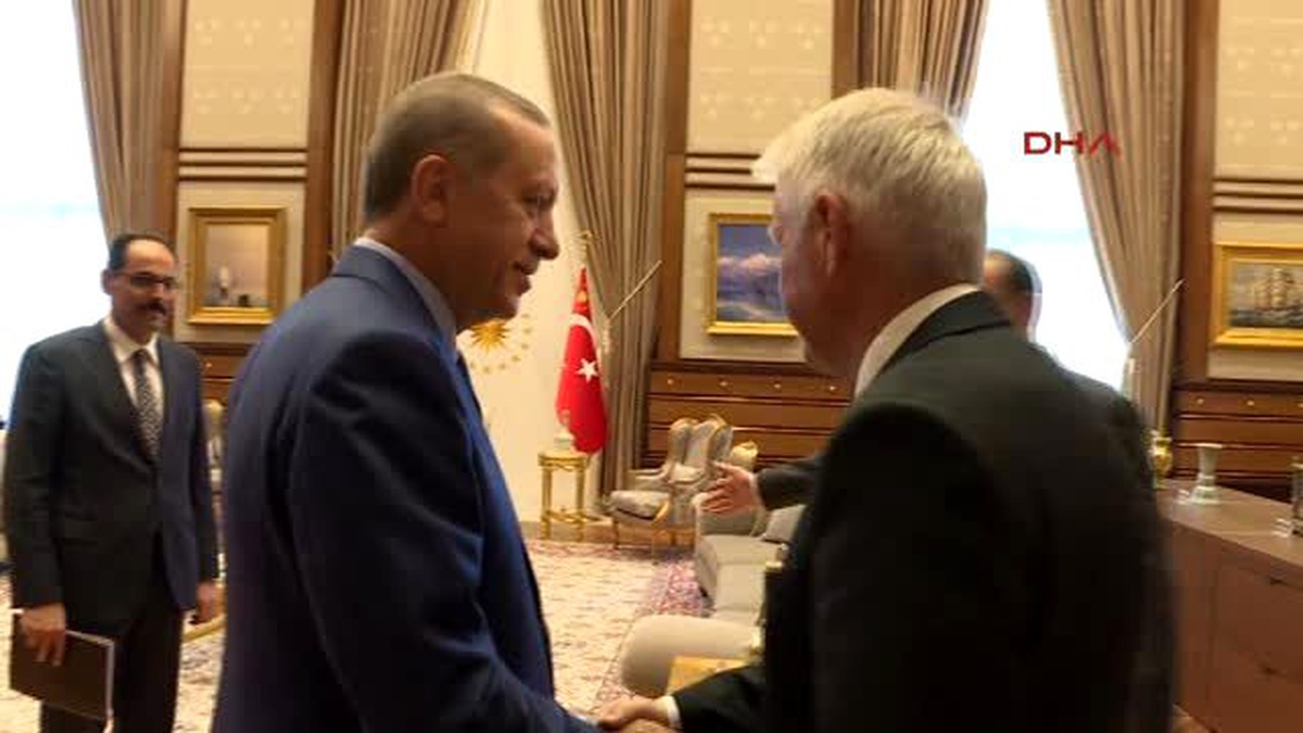 Avrupa Konseyi Genel Sekreteri Jagland, Cumhurbaşkanlığı Sarayı\'nda