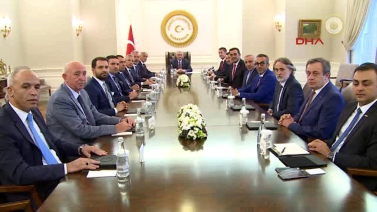 Başbakan Yıldırım, Avrupa Konseyi Genel Sekreteri Jagland ile Müsiad Genel Başkanı Opak\'ı Kabul Etti