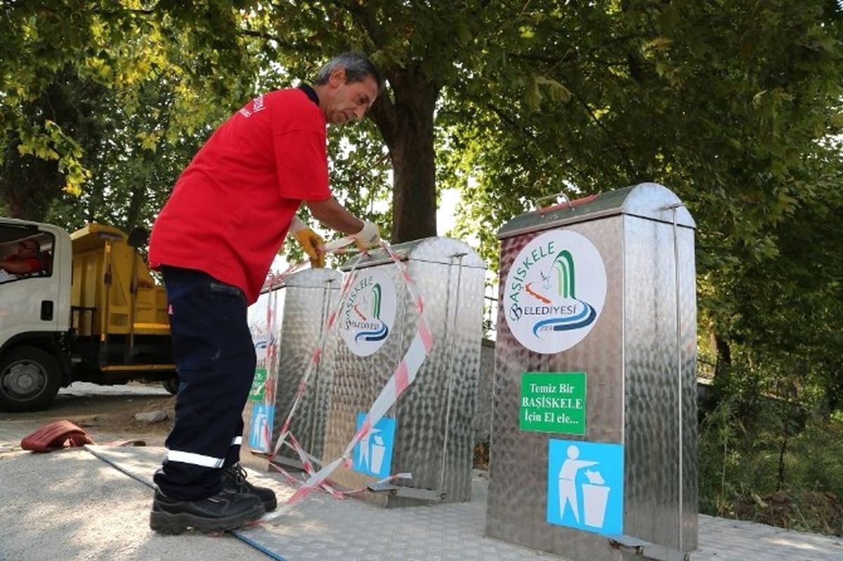 Başiskele\'de Çöp Konteynerleri Yer Altına Alınıyor