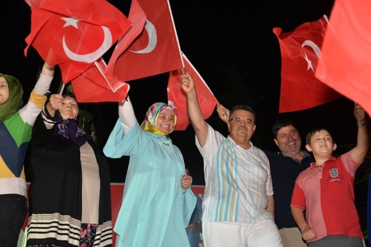 Bilecik Demokrasi Nöbeti\'nin 18\'inci Gününde