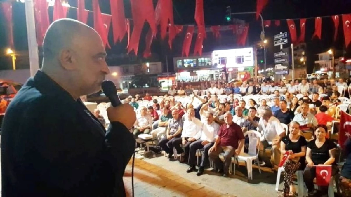 Demokrasi Nöbetine Katılan Oyuncu Mehmet Çevik Açıklaması