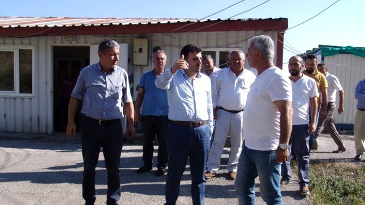 Ereğli\'nin Köylerinde Süren Yol Çalışmaları