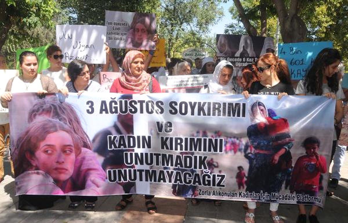 Hdp\'den Ezidi Kadınlar İçin Eylem