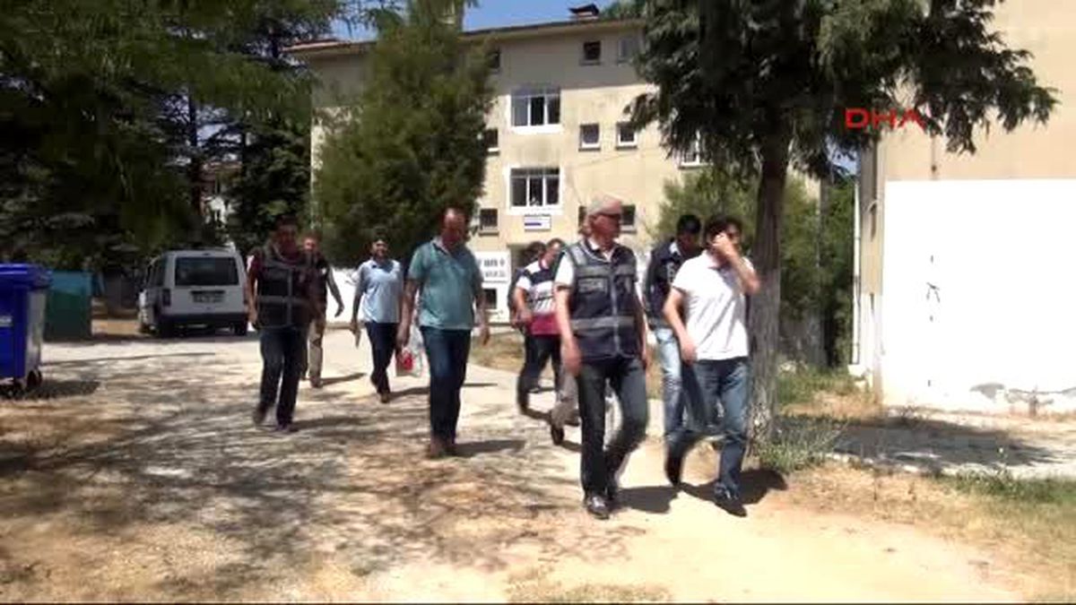 Kütahya\'da 4 Şube Müdürü ile 1 Başkomiser Tutuklandı