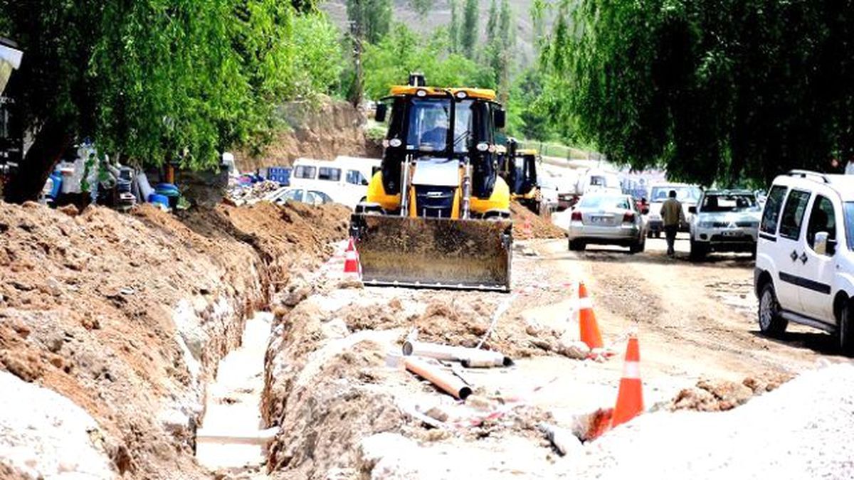 Malatya\'da Alt Yapı Çalışmaları