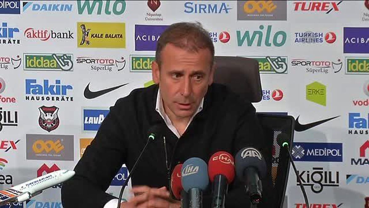Medipol Başakşehir Teknik Direktörü Avcı Açıklaması