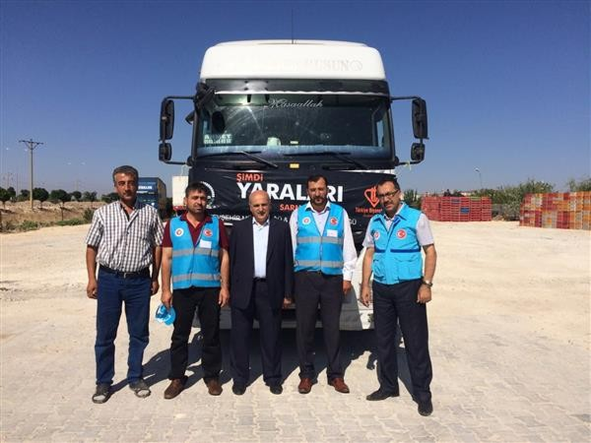 Yardımlar Kilis\'e Ulaştı
