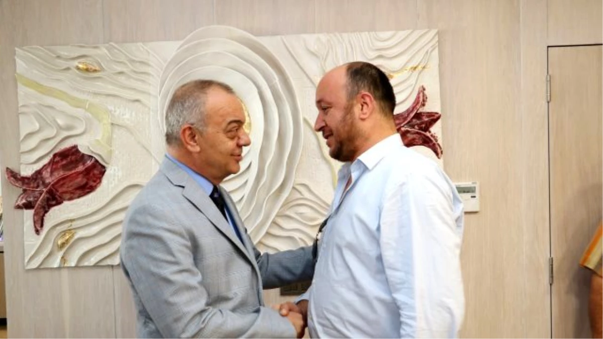 Ahmetli\'den Başkan Ergün\'e Ziyaret