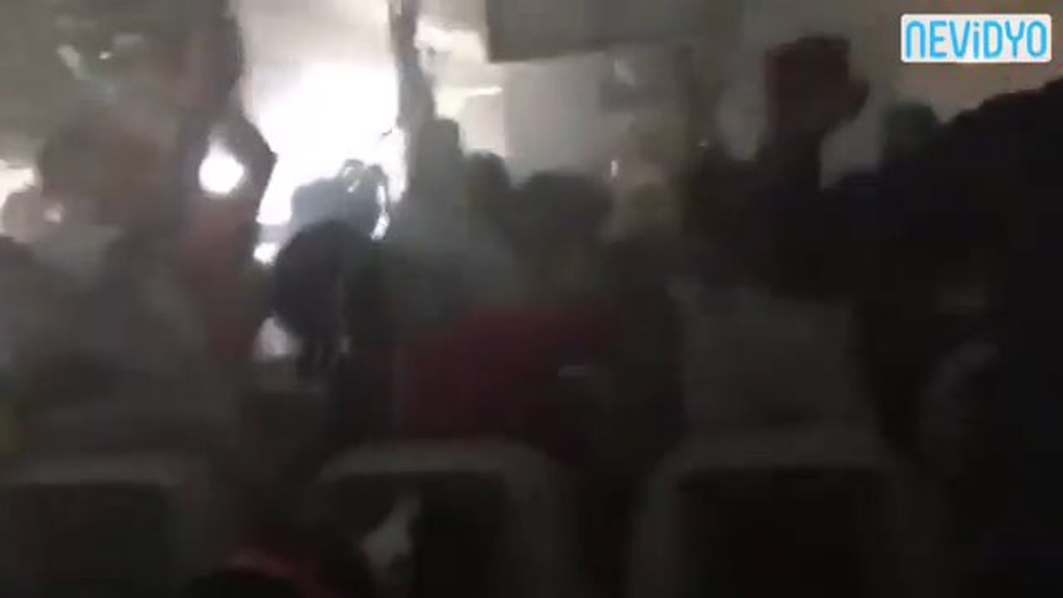 Alev Alan Uçağın İçinde O Anlar