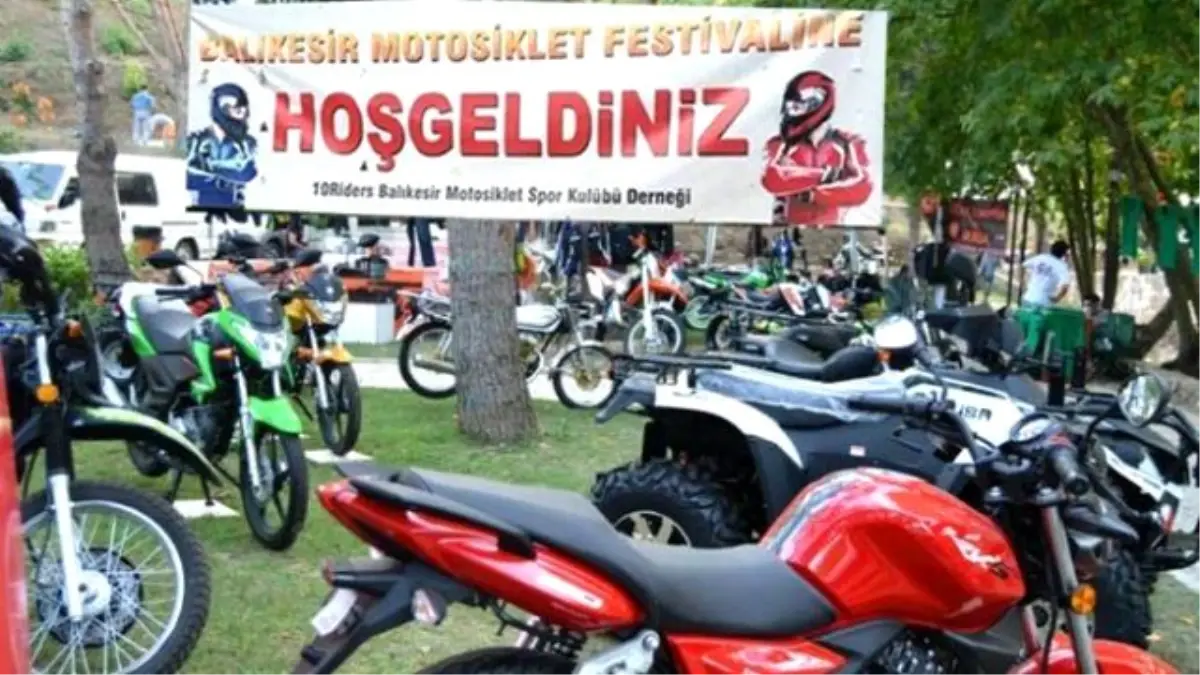 Balıkesir Motosiklet Festivali Başladı