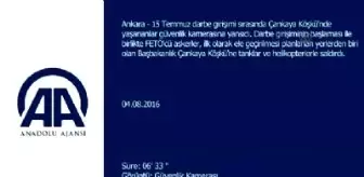 15 Temmuz'da Başbakanlık'ta Yaşananlar Kamerada