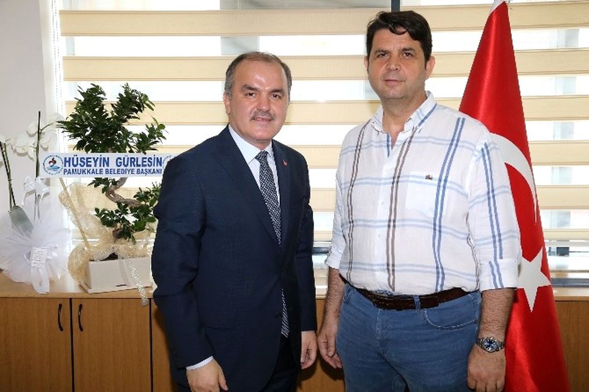 Başkan Gürlesin\'den Memişoğlu\'na Ziyaret
