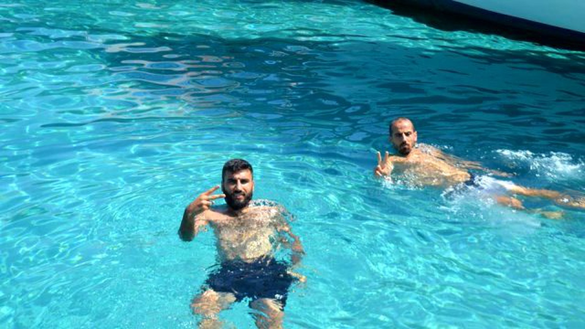Bodrumsporlu Futbolcular Mavi Tura Çıktı