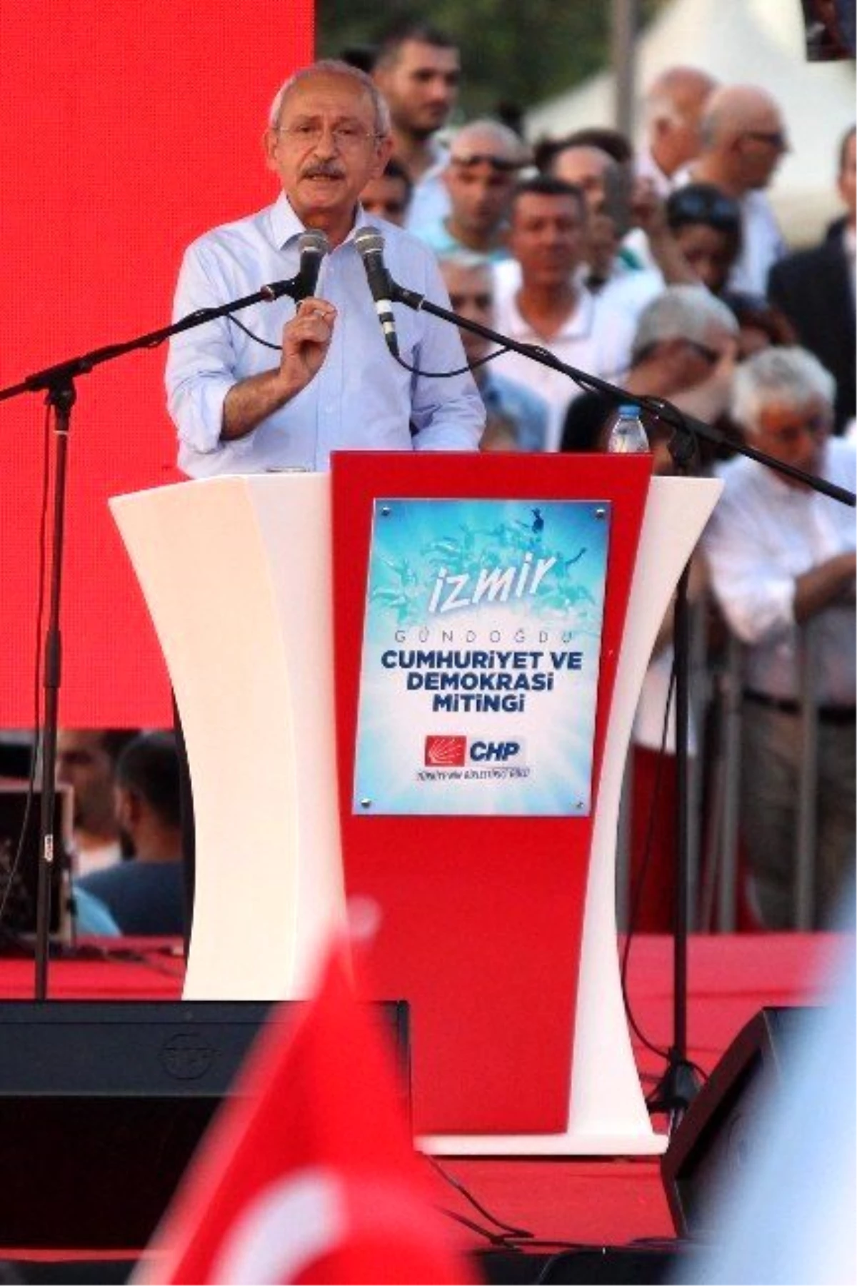 CHP\'nin "Cumhuriyet ve Demokrasi" Mitingi