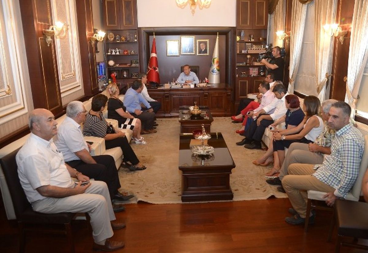CHP\'li Barut\'tan Başkan Sözlü\'ye Ziyaret