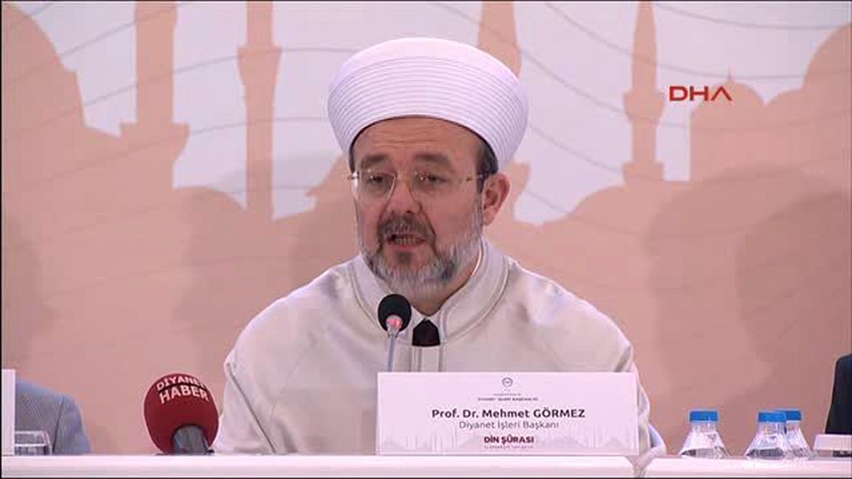Diyanet İşleri Başkanı Görmez, Olağanüstü Din Şurası Sonuç Bildirgesini Açıkladı 2