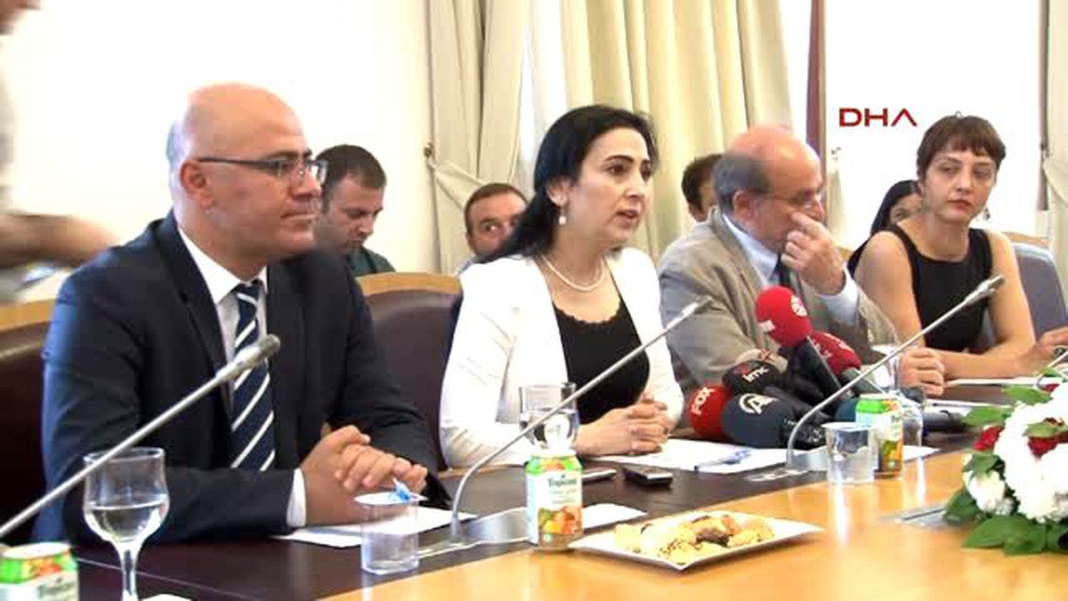 Figen Yüksekdağ, Avrupa Konseyi Genel Sekreteri Throbjorn Jagland\'ı Kabul Etti